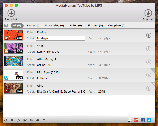 Youtube video mp3 converter free download mac
